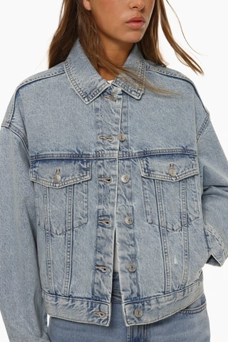 Veste en jean - Bleu clair