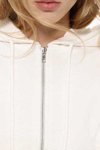 Veste à capuche - Blanc