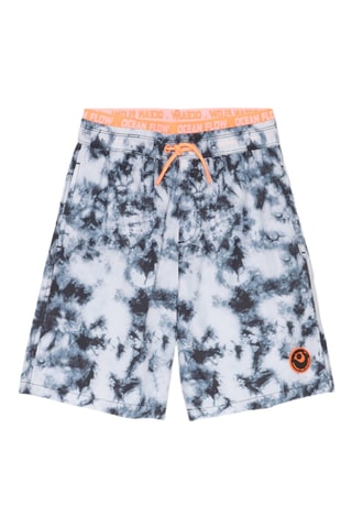 Short de bain tie and dye - Gris