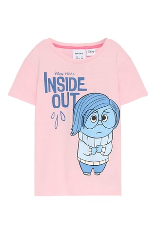T-shirt de pyjama Tristesse Vice-Versa Disney Pixar - Rose