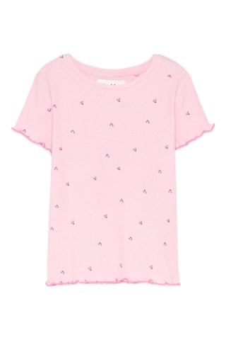 T-shirt de pyjama de pyjama- Rose