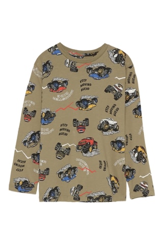 T-shirt de pyjama - Taupe