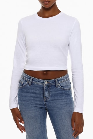 Crop top - Blanc