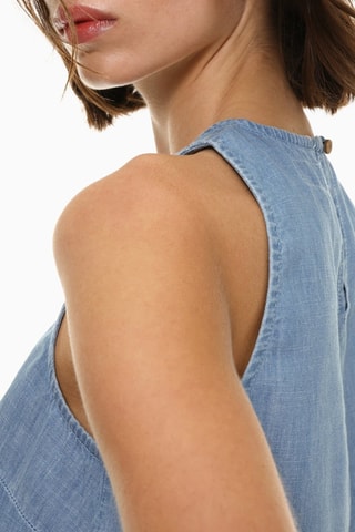 Top in jeans - Blu