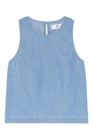 Top in jeans - Blu