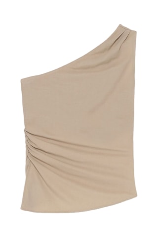 Top asymétrique - Beige