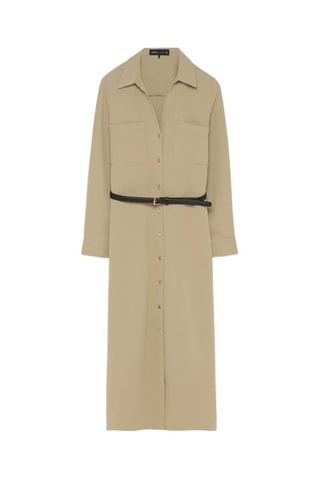 Abito a camicia - Kaki
