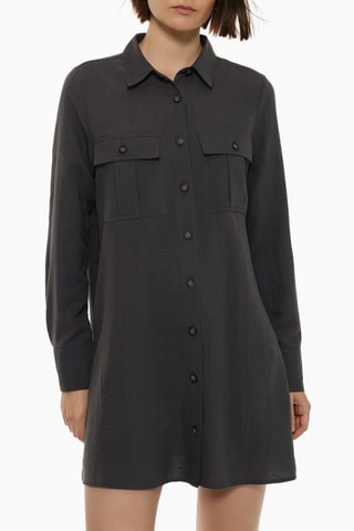 Robe chemise - Anthracite