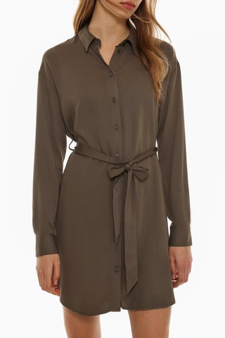 Vestido camisero - Topo
