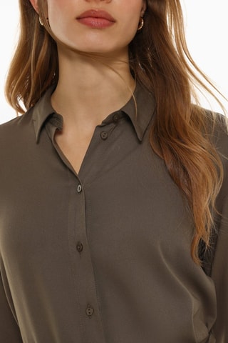 Vestido camisero - Topo
