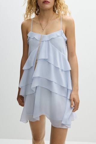 Robe volantée - Ciel