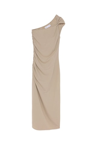 Abito asimmetrico - Beige