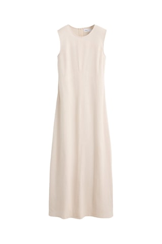 Robe midi - Beige