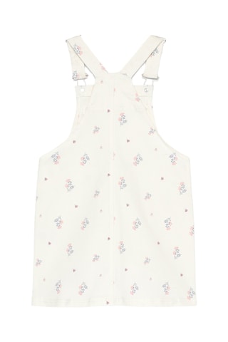 Robe-salopette - Ecru