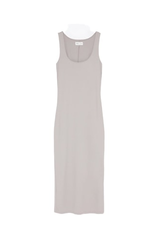 Robe midi - Beige