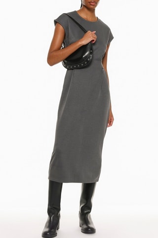 Robe droite - Gris foncé