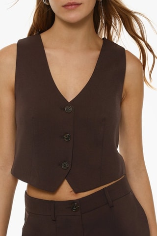 Gilet da completo - Marrone scuro
