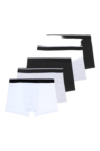 5 boxers - Noir