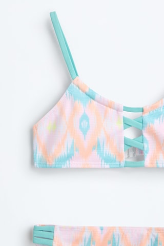 Maillot 2 pièces - Rose et ciel