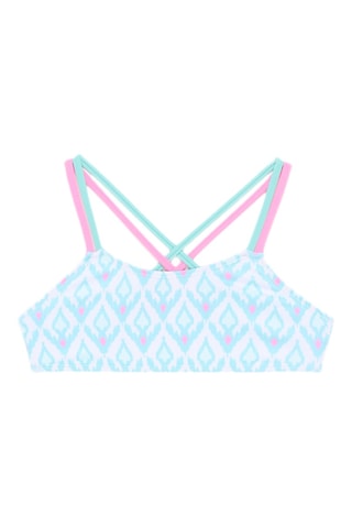 Maillot 2 pièces - Ciel et blanc