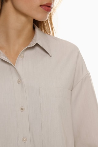 Camicia oversize - Ecrù