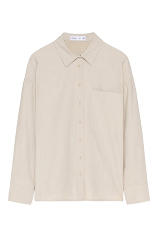 Camicia oversize - Ecrù
