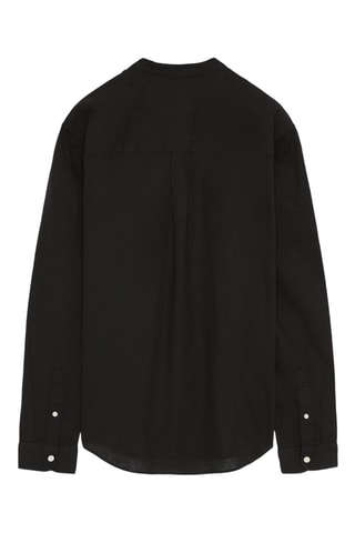 Camicia in lino - Nero
