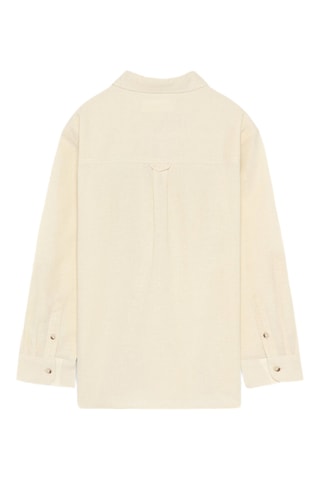 Chemise en lin - Jaune