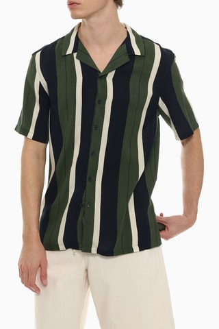 Camicia - Verde e navy