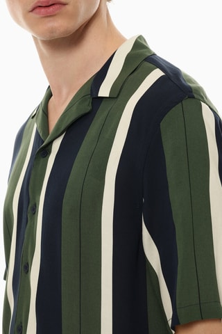 Camicia - Verde e navy