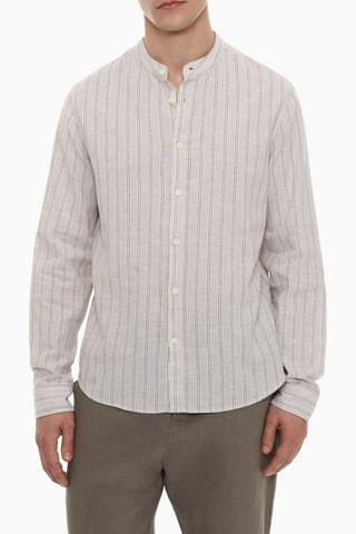 Camicia in lino - Beige