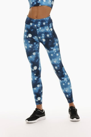 Leggings a vita alta - Blu scuro