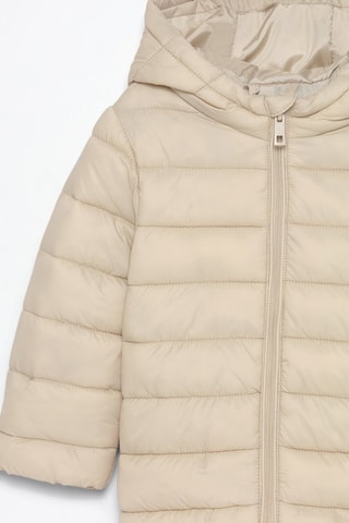 Doudoune à capuche - Beige