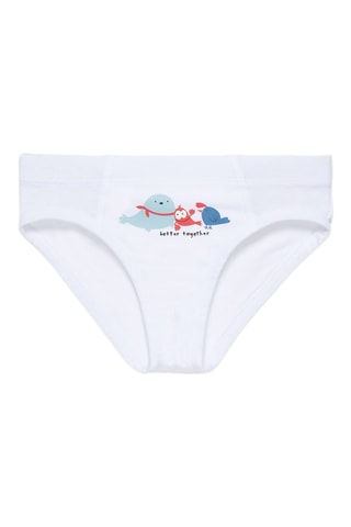 7 culottes - Blanc