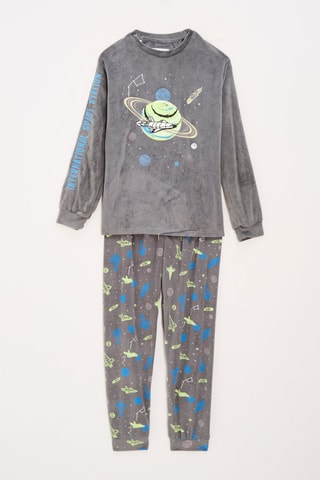 Pyjama - Gris et jaune