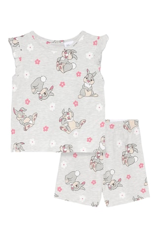 Pyjama Panpan Bambi - Gris clair chiné