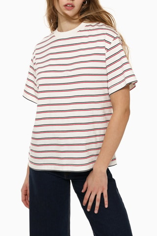 T-shirt oversize - Blanc