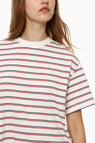 T-shirt oversize - Blanc