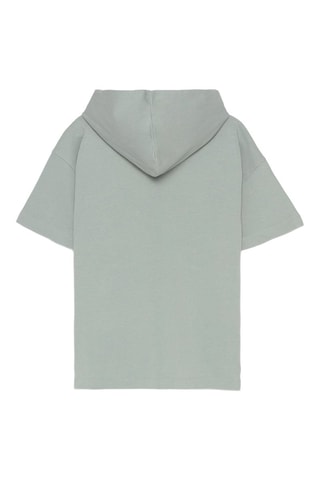 T-shirt à capuche - Vert d’eau