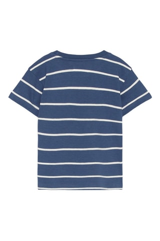 T-shirt Garfield - Bleu marine et orange
