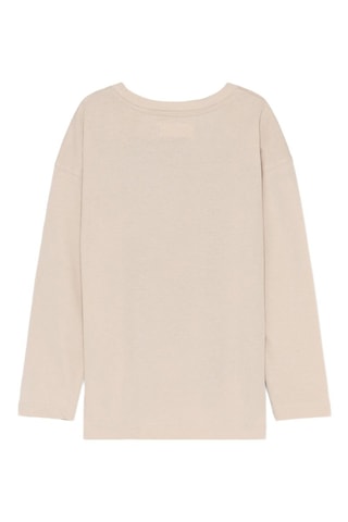 T-shirt - Beige et noir