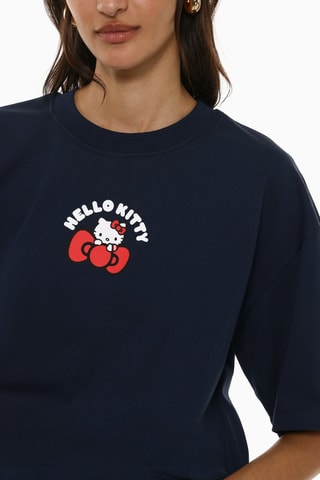 T-shirt Hello Kitty Sanrio - Navy