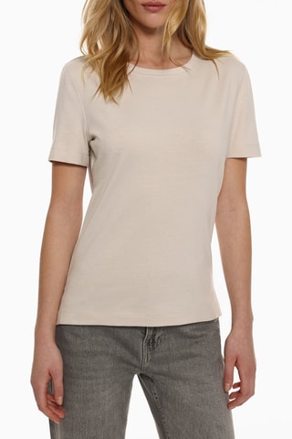 2 t-shirts - Beige et noir