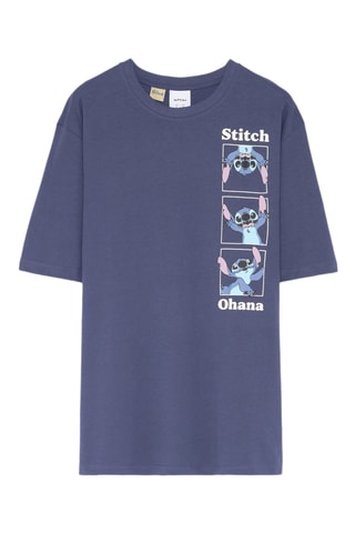 T-shirt Stitch Lilo et Stitch Disney - Violet