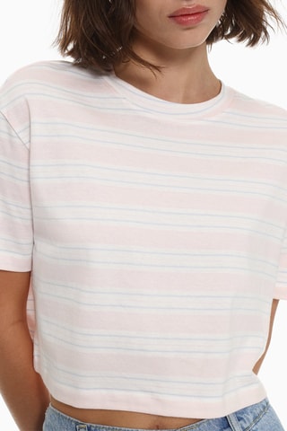 T-shirt cropped - Bianco