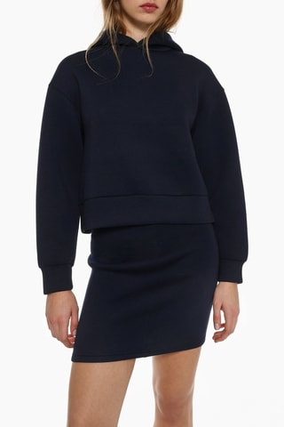Sweat à capuche - Bleu marine