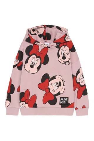 Felpa con cappuccio Minni Disney - Rosa antico