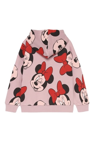 Felpa con cappuccio Minni Disney - Rosa antico