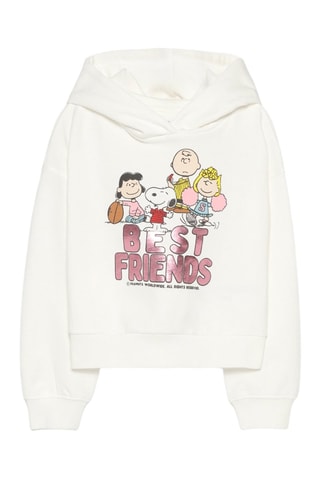 Felpa con cappuccio Snoopy Snoopy & Peanuts - Bianco