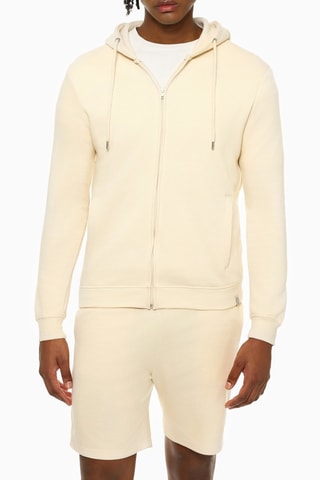 Sweat à capuche - Jaune